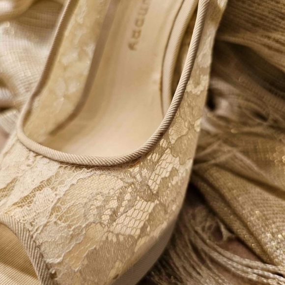 Amazing lace peep toe💎platform heels 🪭💫🦋 - Picture 4 of 10